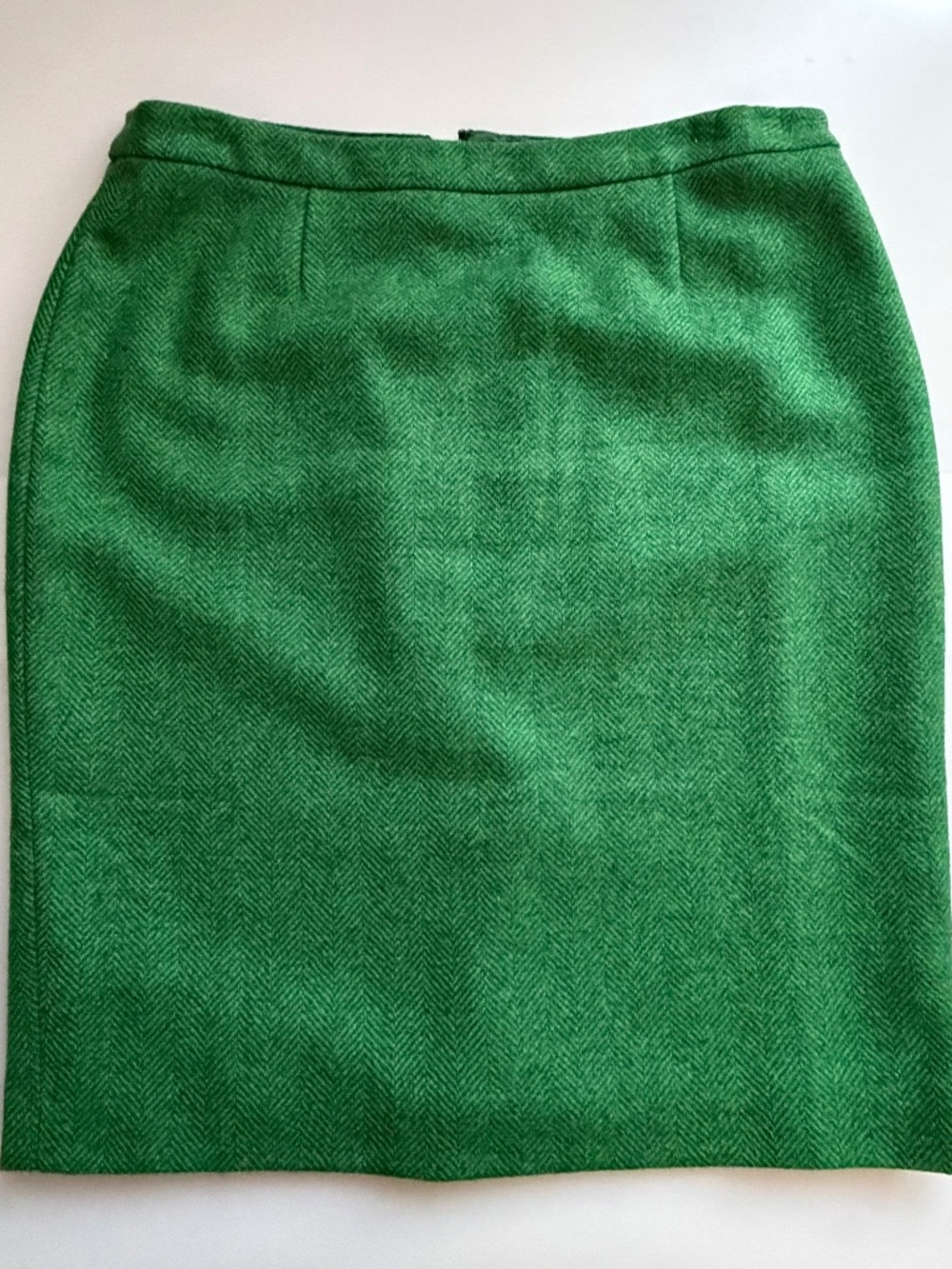 Boden Green Wool Skirt